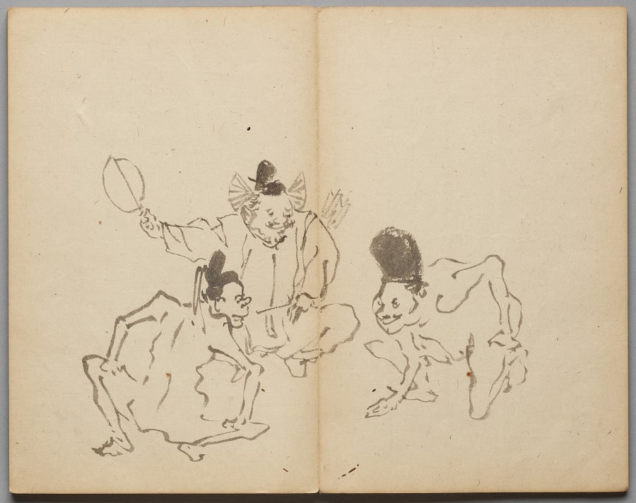 Wrestling Match from Sketch Album