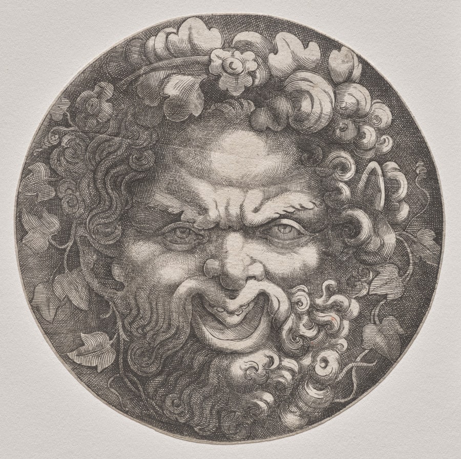 Head of Silenus