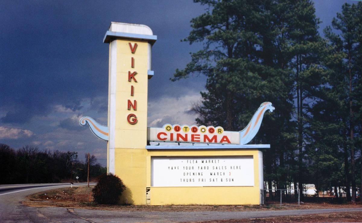 Viking Outdoor Cinema, Anderson, South Carolina, 1988