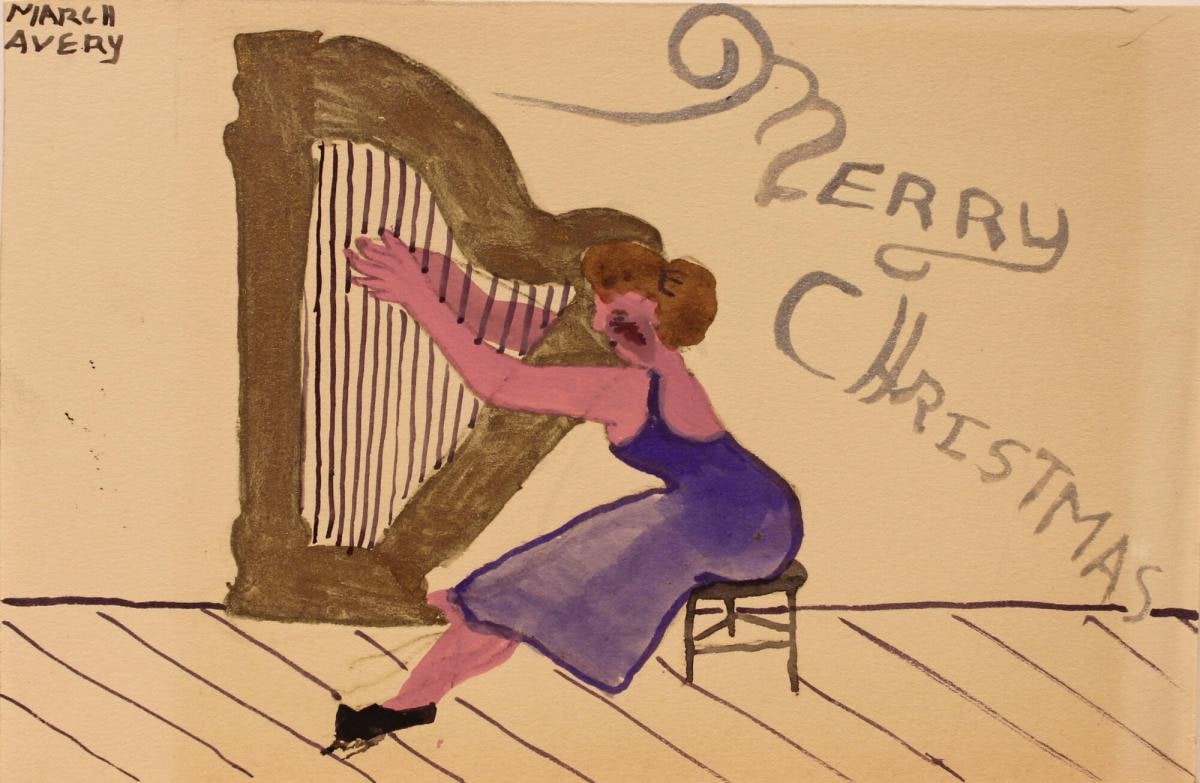 Greeting Card: Merry Christmas, March Avery