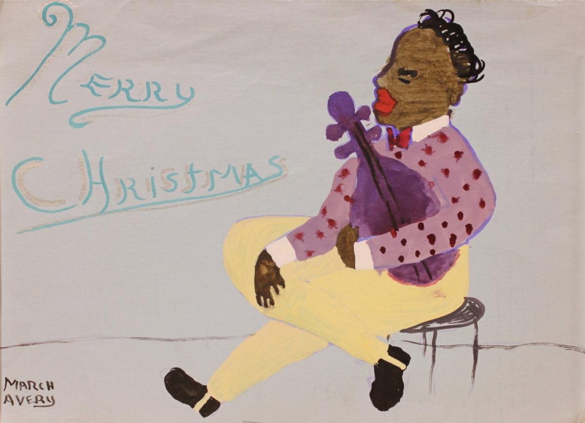 Greeting Card: Merry Christmas, March Avery