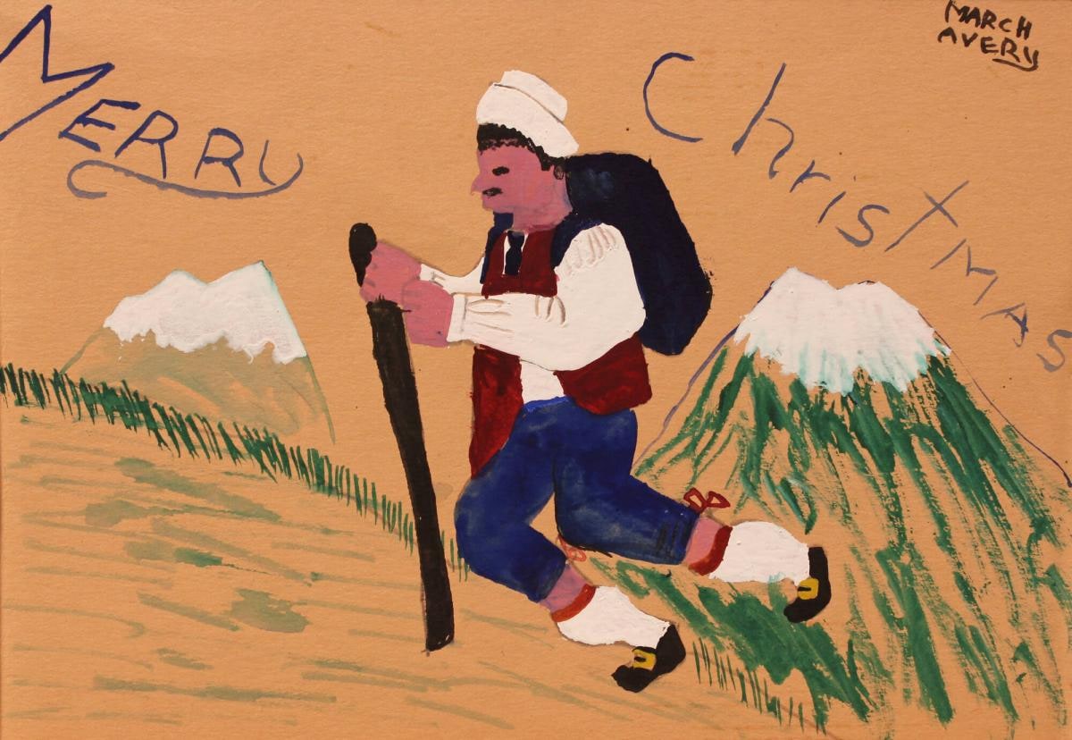 Greeting Card: Merry Christmas, March Avery