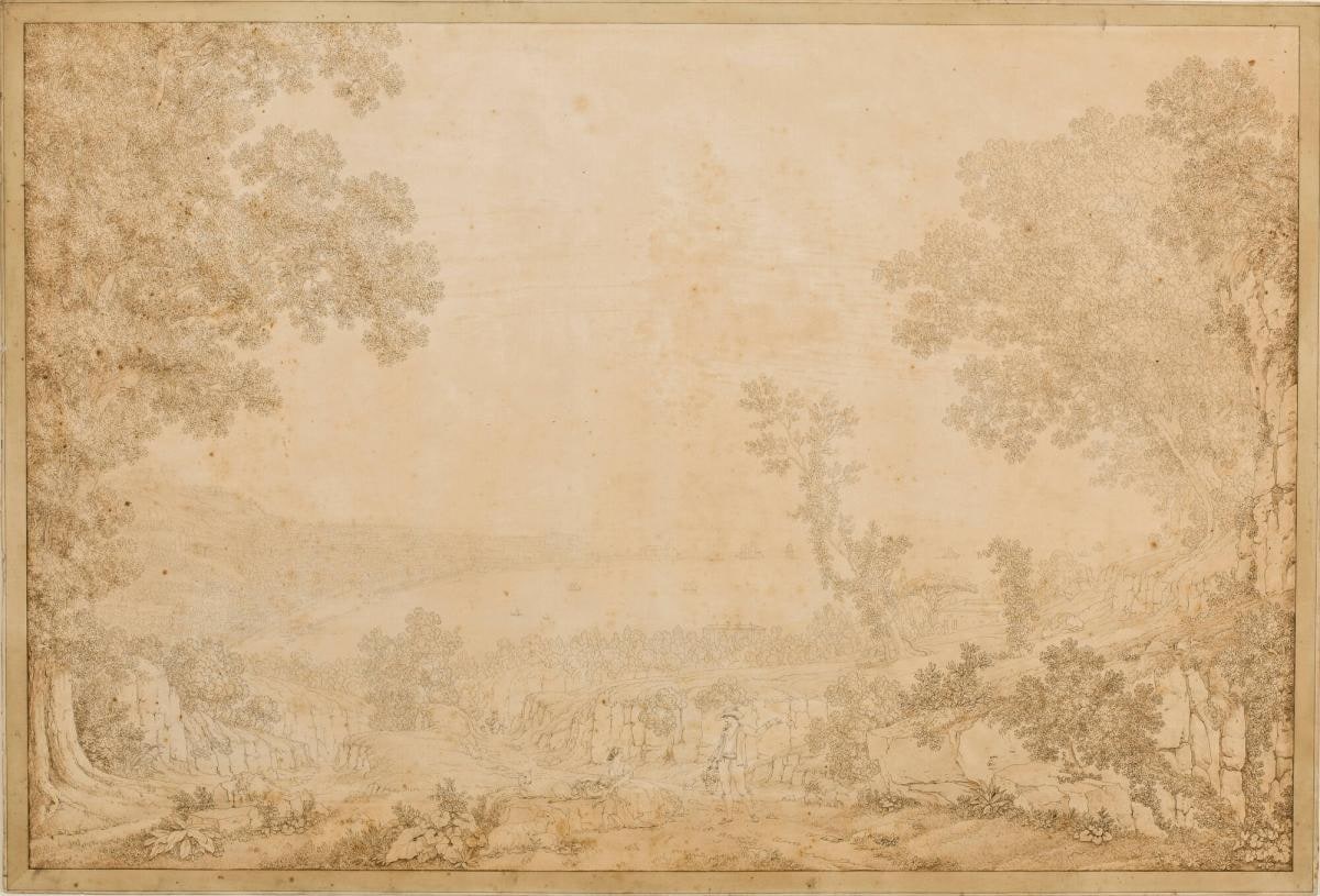 View of the Bay of Naples From the North