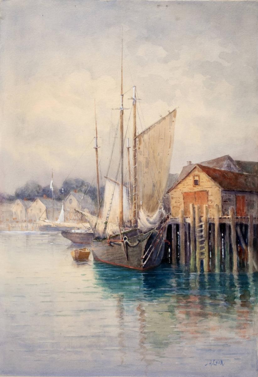 Harbor with Fishing Boats