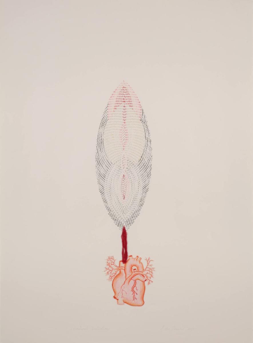 Vibrational Distillation, from the series Cosmic Weaving