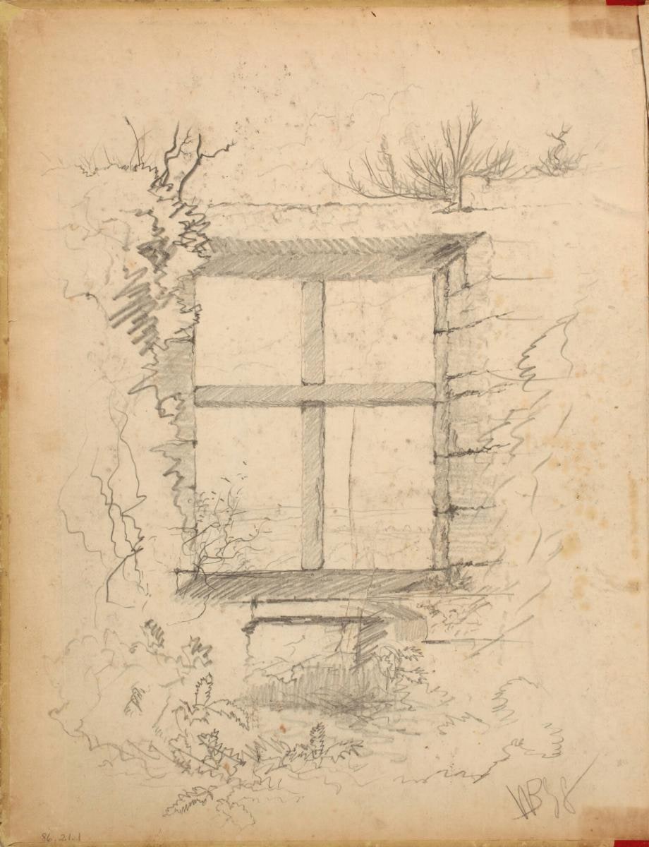 Sketch of a Casement Window