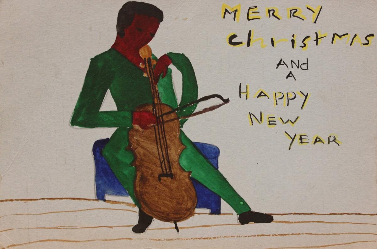 Greeting Card: Merry Christmas and a Happy New Year