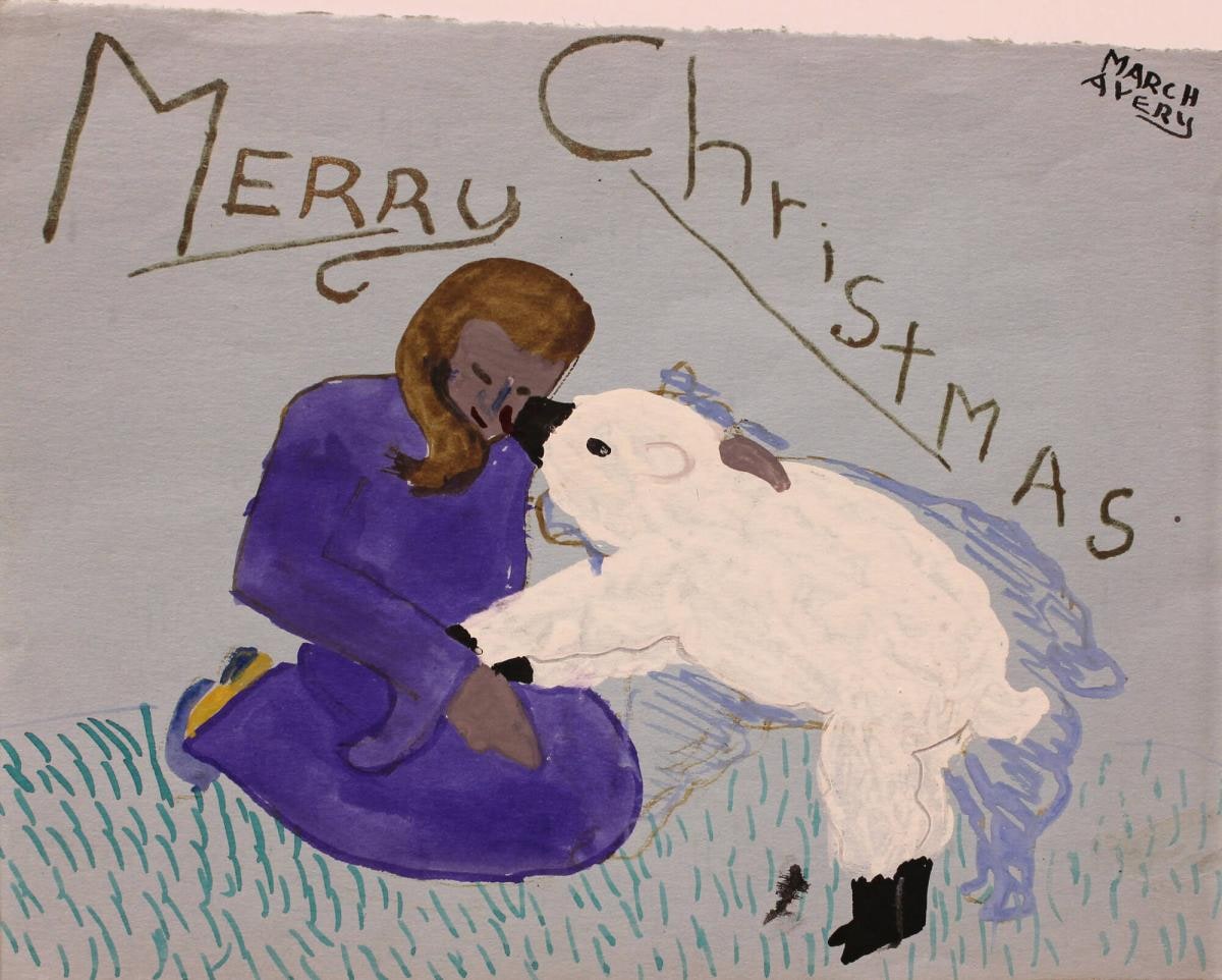 Greeting Card: Merry Christmas, March Avery