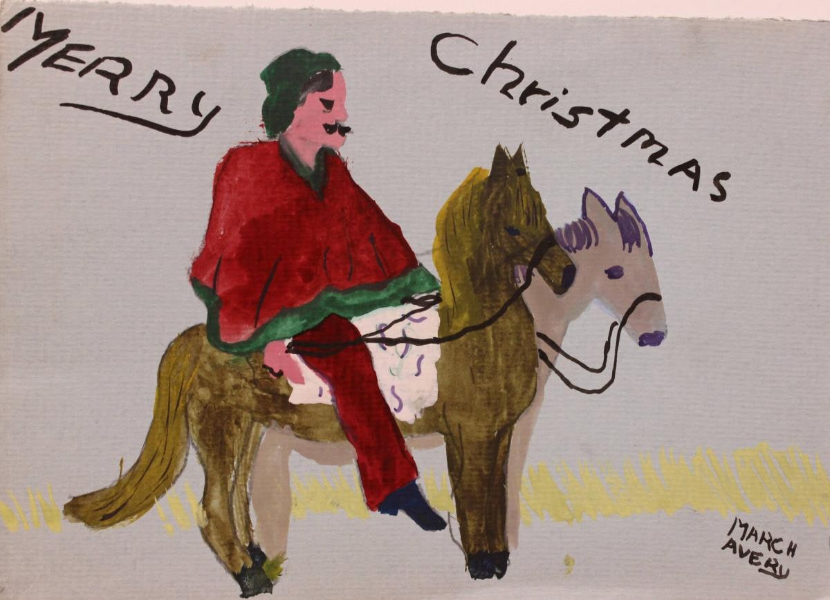 Greeting Card: Merry Christmas, March Avery