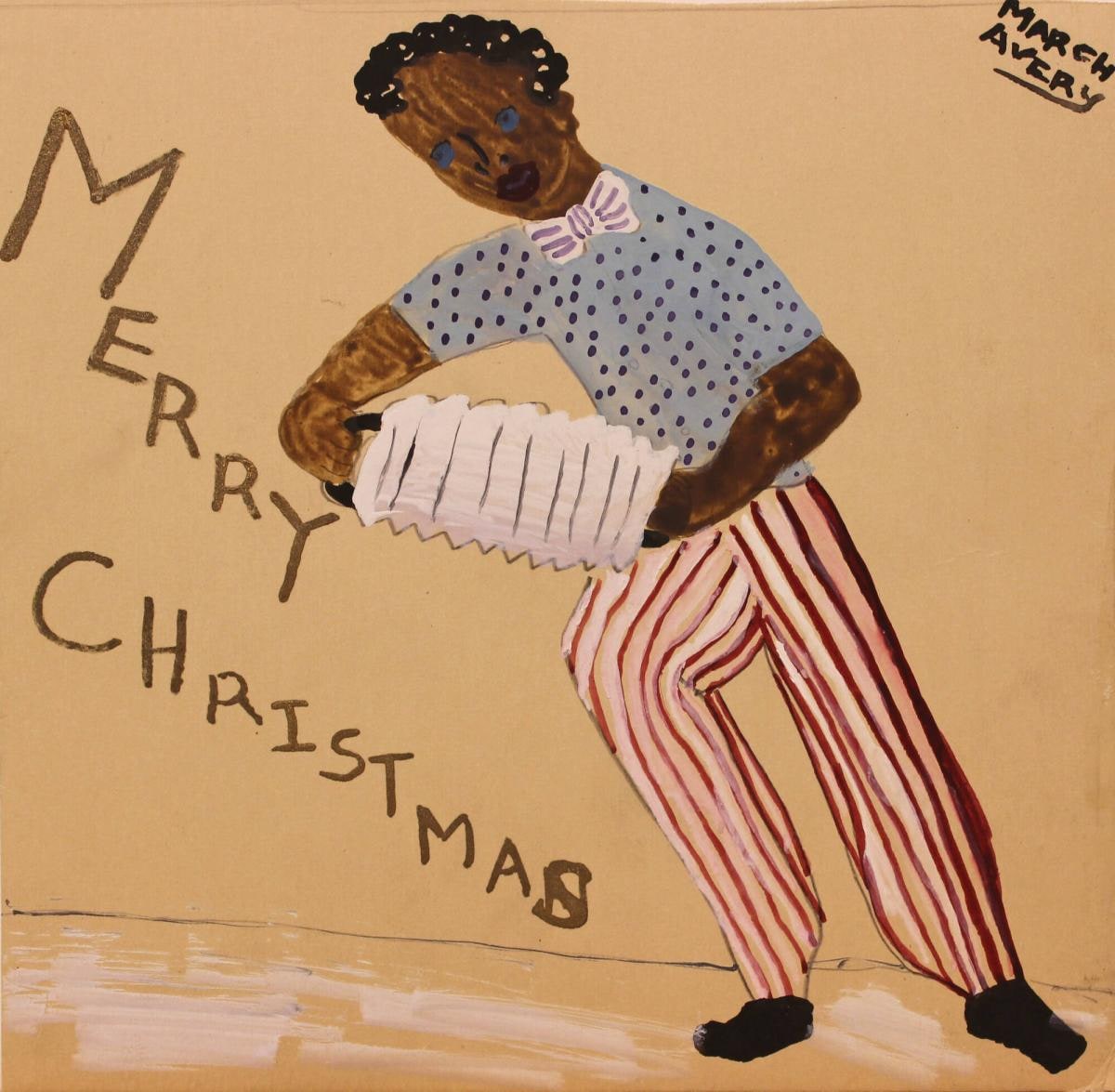 Greeting Card: Merry Christmas, March Avery