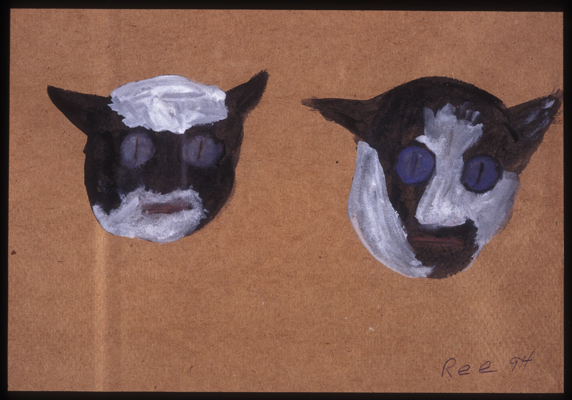 untitled [two cats]