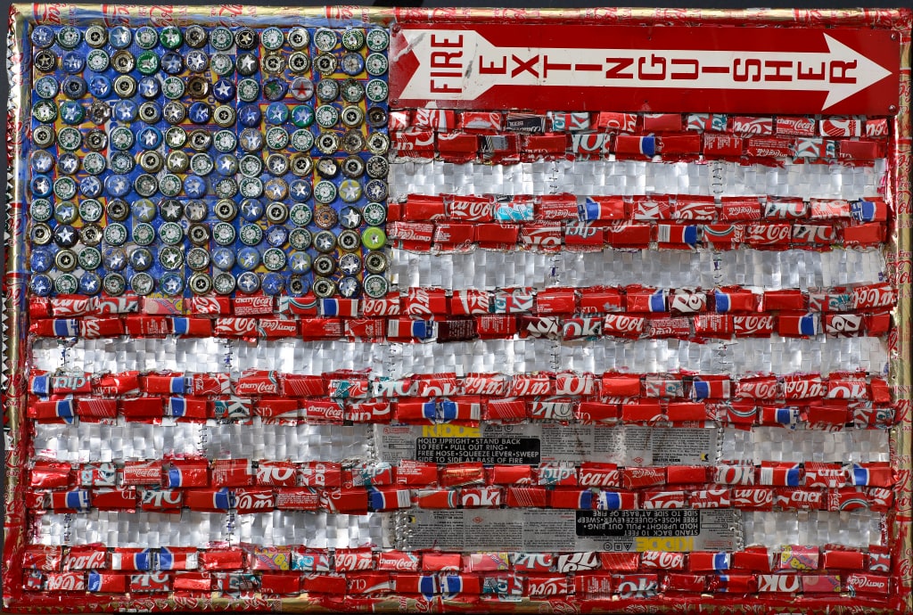 American Flag (Bricks and Mortar)