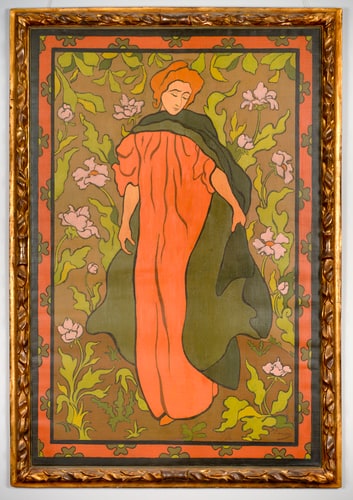 Femme à la Cape or Femme en rouge