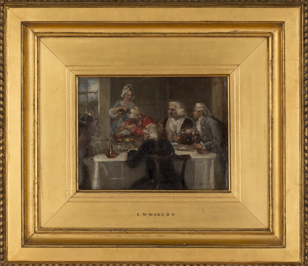 The First Meeting between Dr. Johnson and John Wilkes