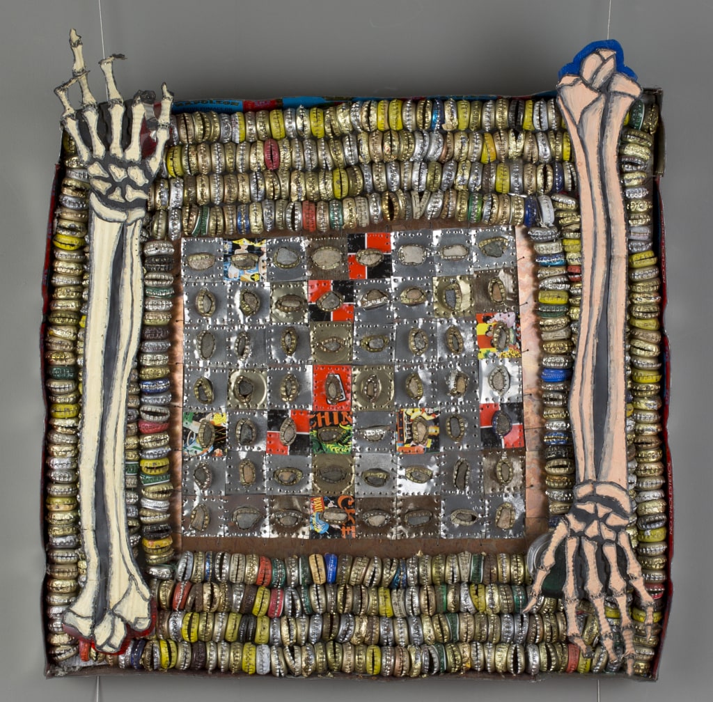 Two Arms on Quilt