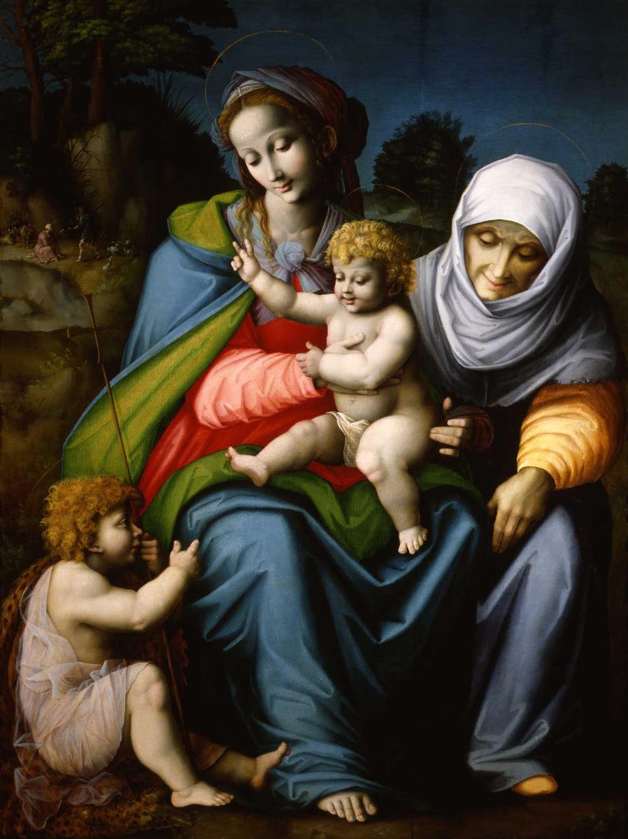 Madonna and Child with St. Elizabeth and St. John