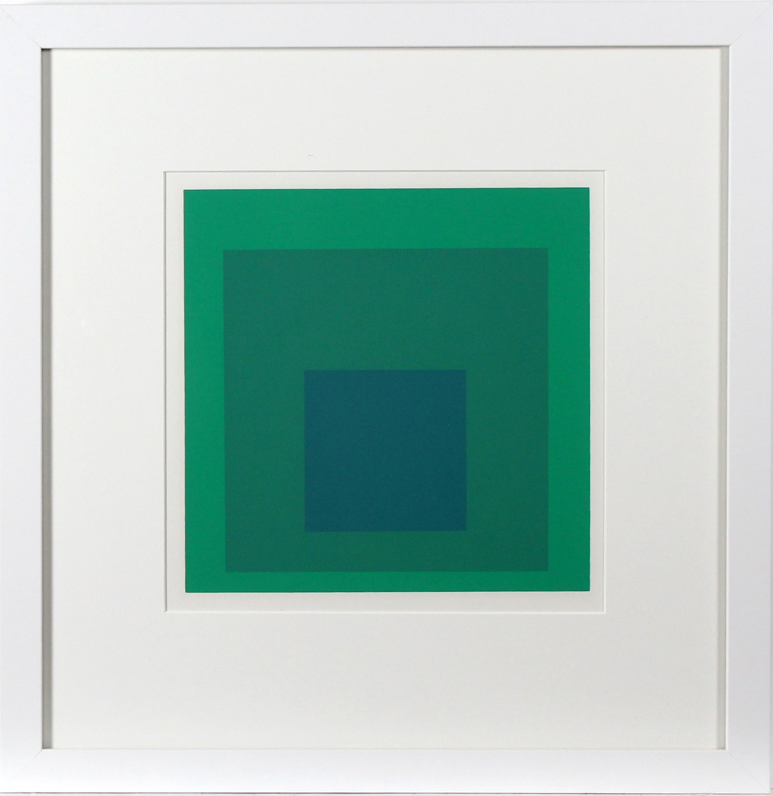 Emeraude (No. 6 from Homage to the Square: Soft Edge-Hard Edge)