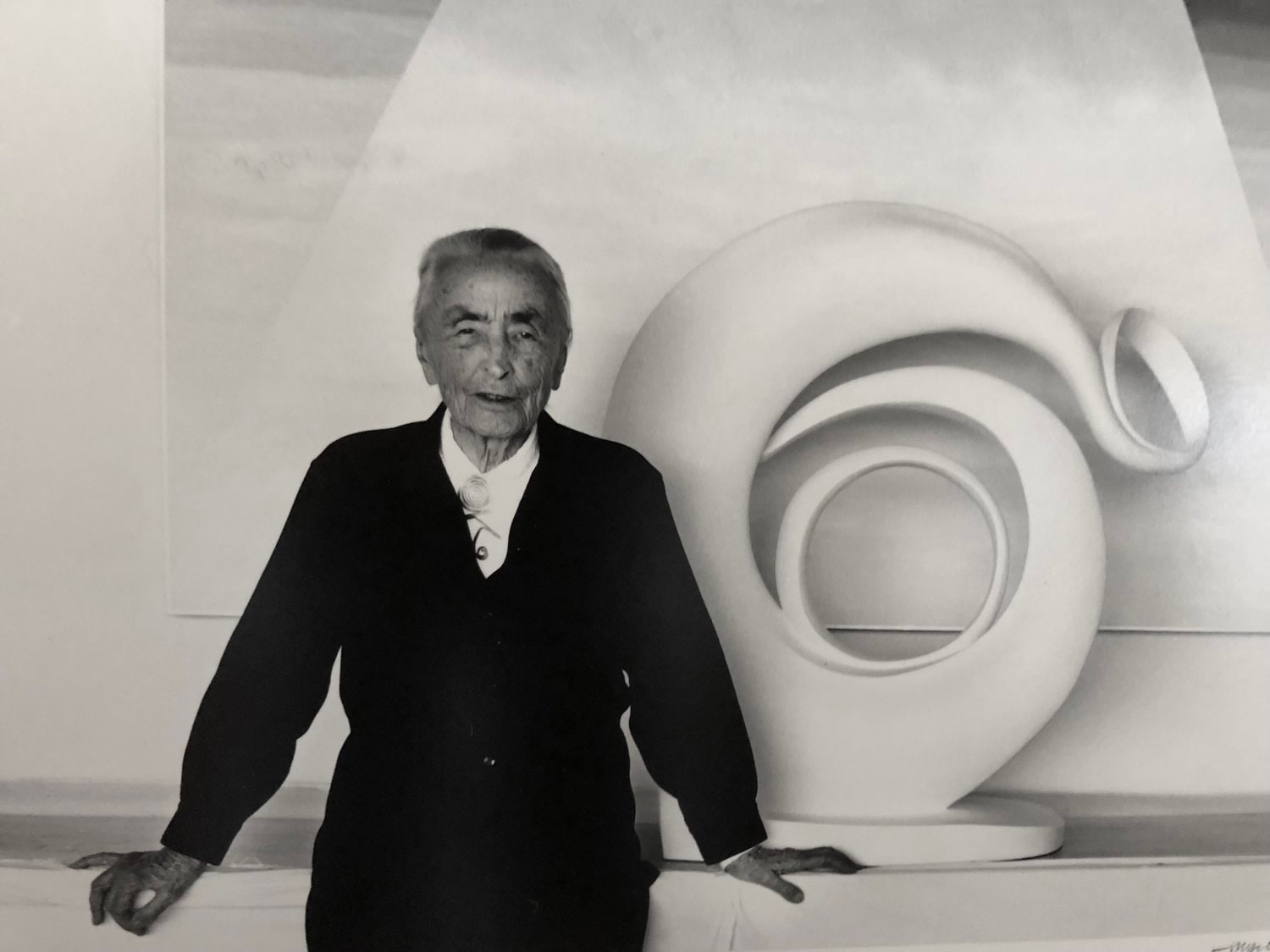 O’Keeffe Talking in the Studio, Abiquiu, NM