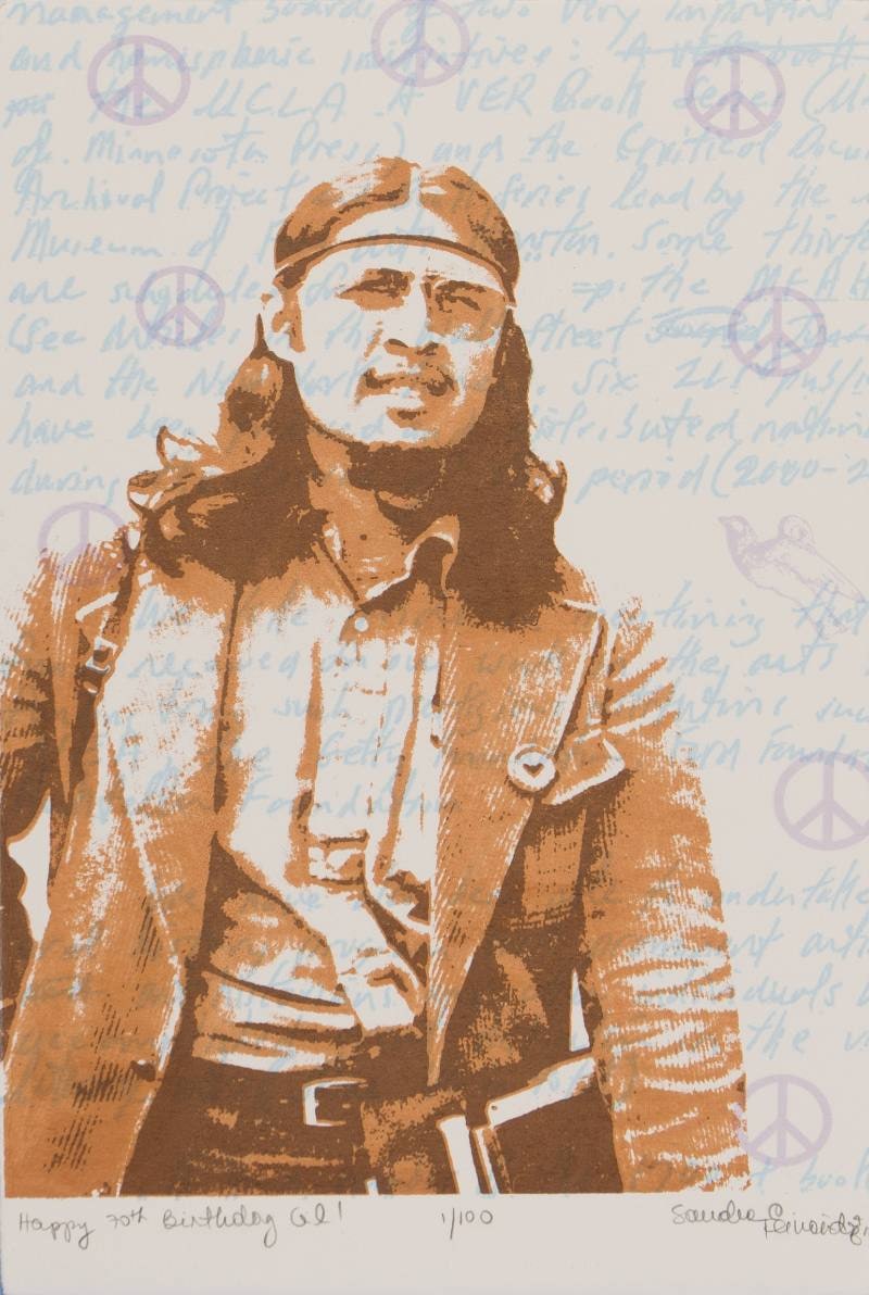 Happy 70th Birthday, Gil! [Portrait of Gilberto Cárdenas]