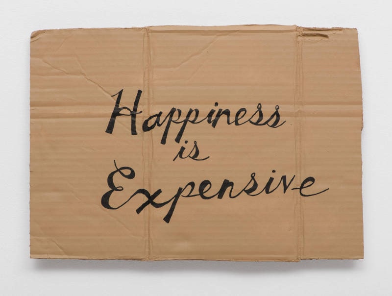 Happiness is Expensive [La felicidad es cara]