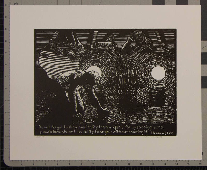 Vecino from the "Caritas: The Immigrant in the Word" suite