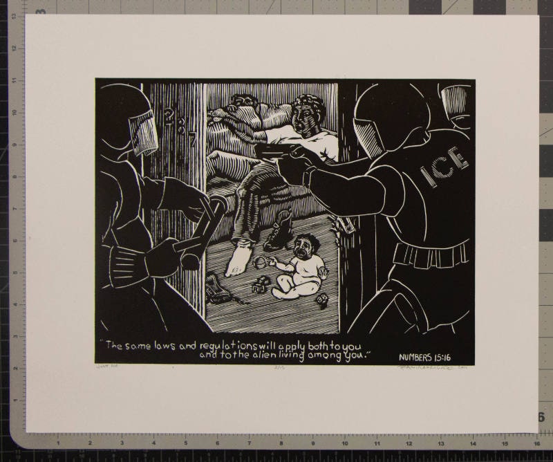 Just Ice from the "Caritas: The Immigrant in the Word" suite