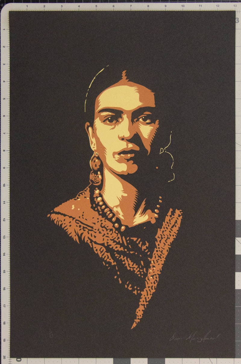 Frida Kahlo from the series Heuristic