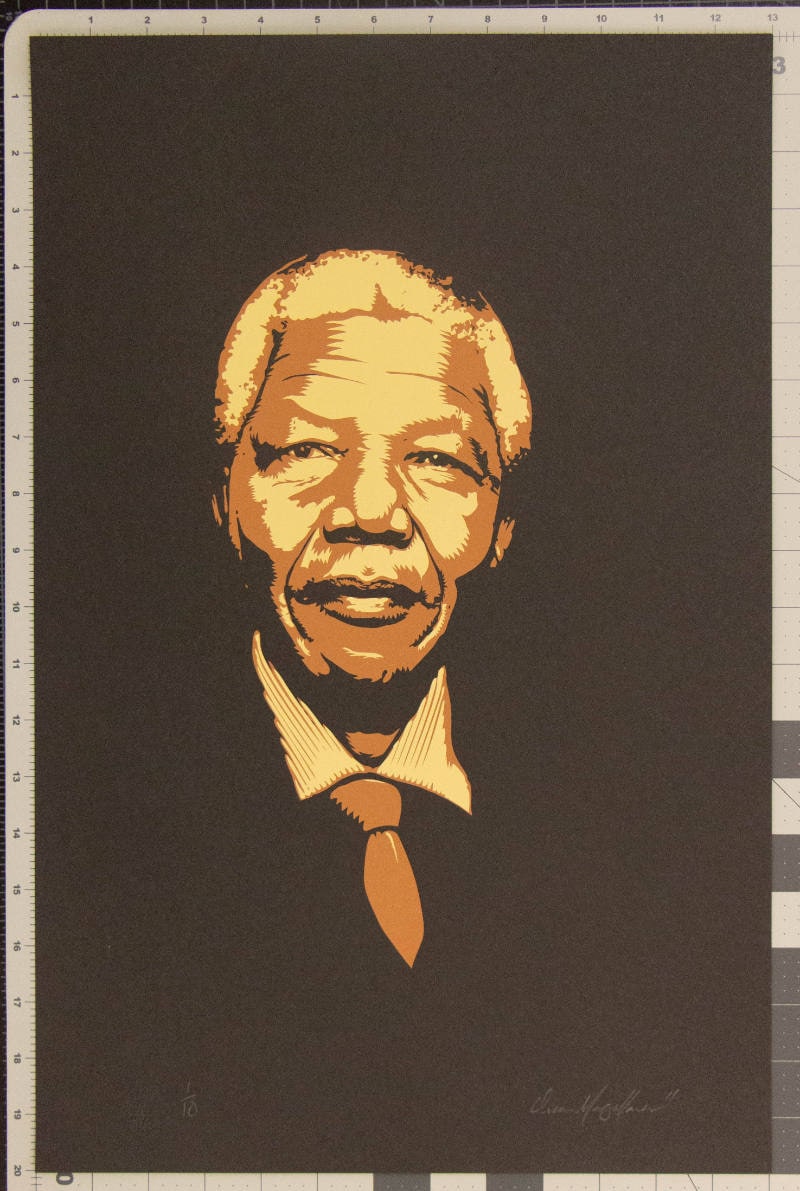 Nelson Mandela from the series Heuristic