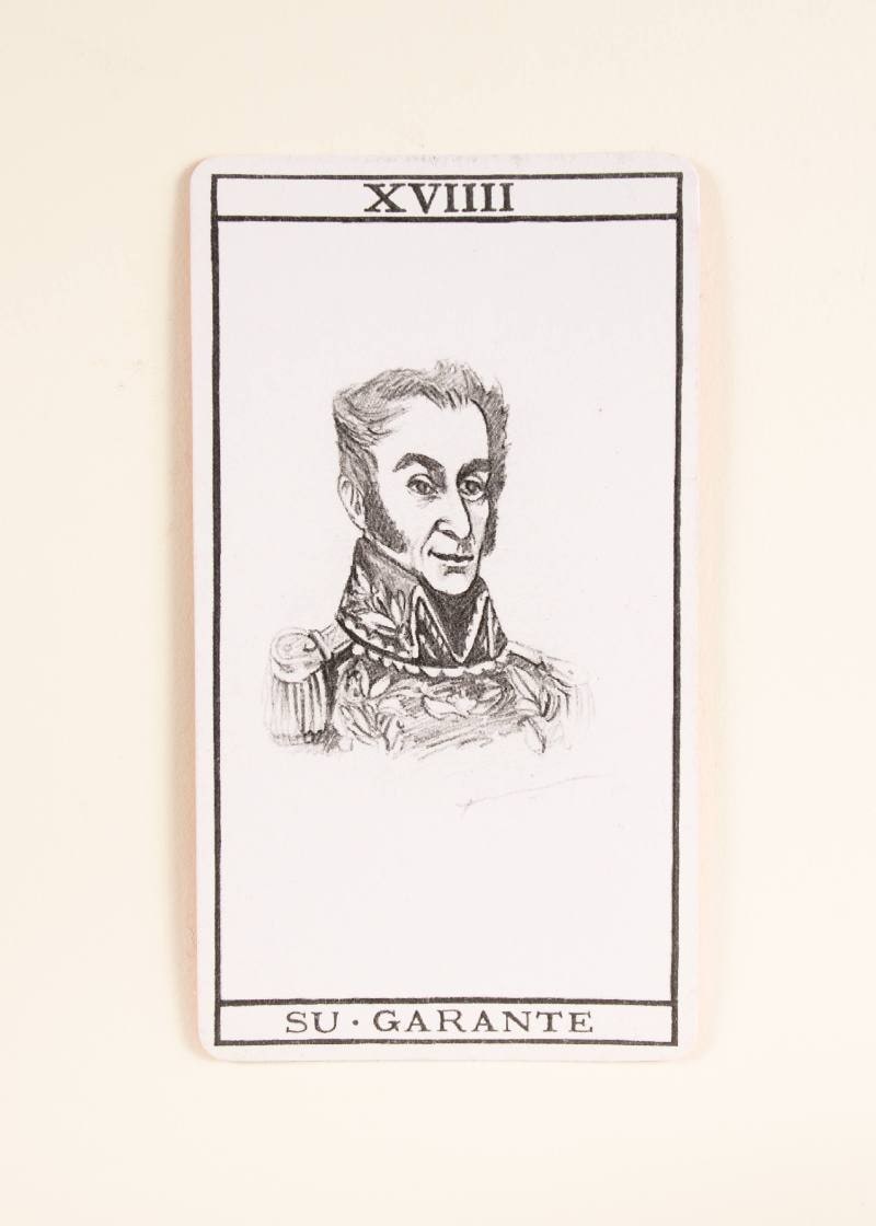 Perfil, carta XVIIII, su garante