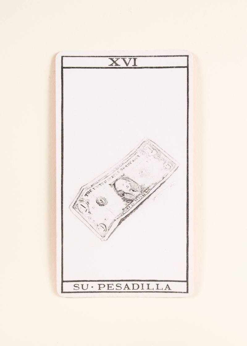 Perfil, carta XVI, su pesadilla