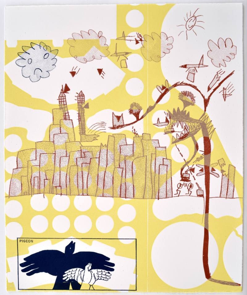 Venus Flytrap Terrorizes the City, from Catfish Press Exchange