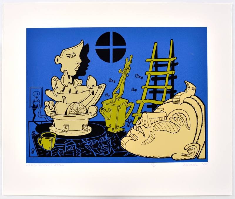 Master Builder's Attic, from Catfish Press Exchange