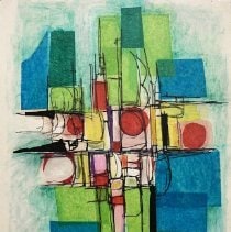 Untitled (Abstract and Collage Mixed Media)