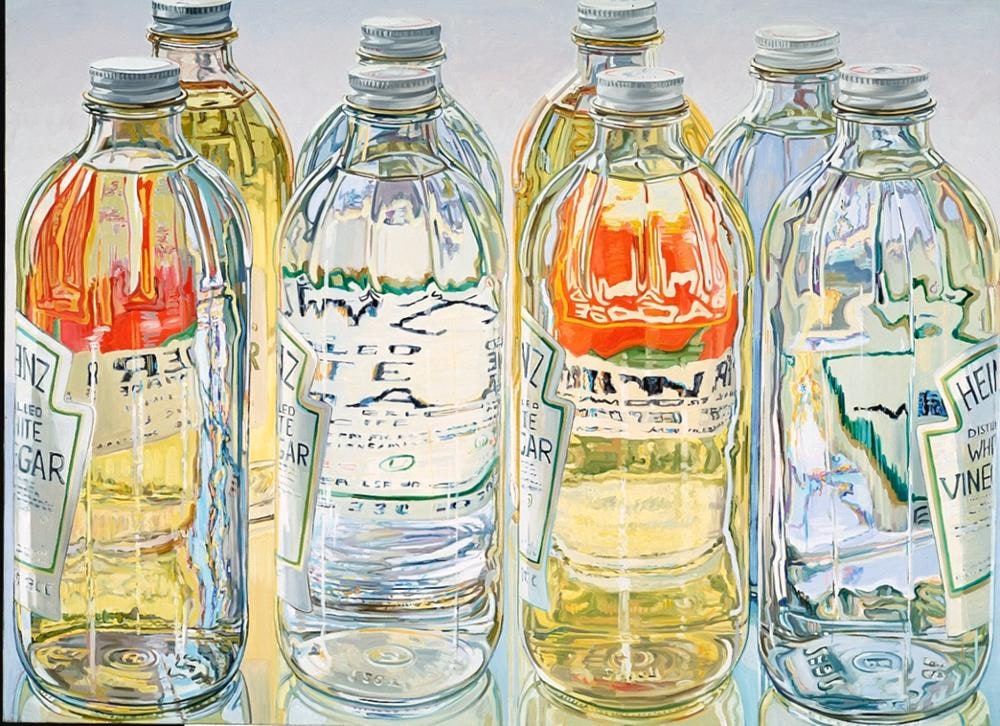 8 Vinegar Bottles