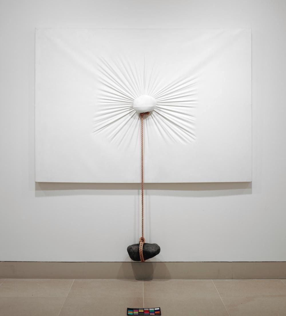 Phase of Nothingness--Cloth and Stone
