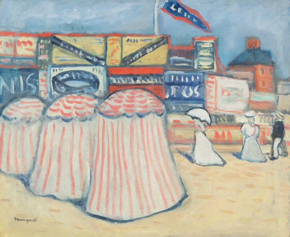 The Beach at Trouville