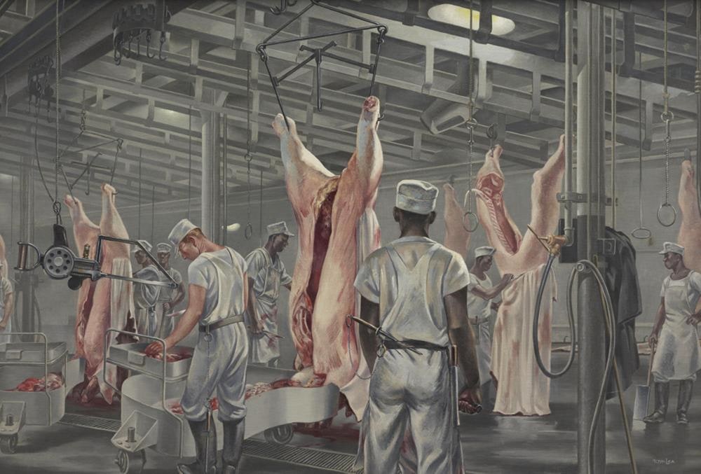 Dressing Beef at Swift & Company, Chicago