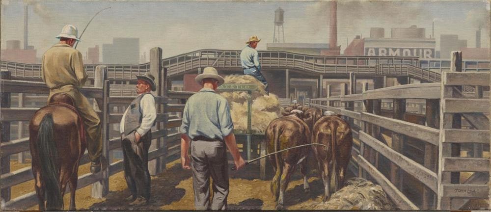 Moving to Slaughter: Union Stockyards, Chicago