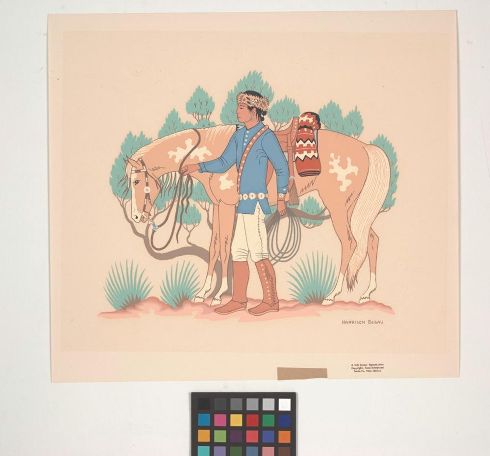 Indian and Horse