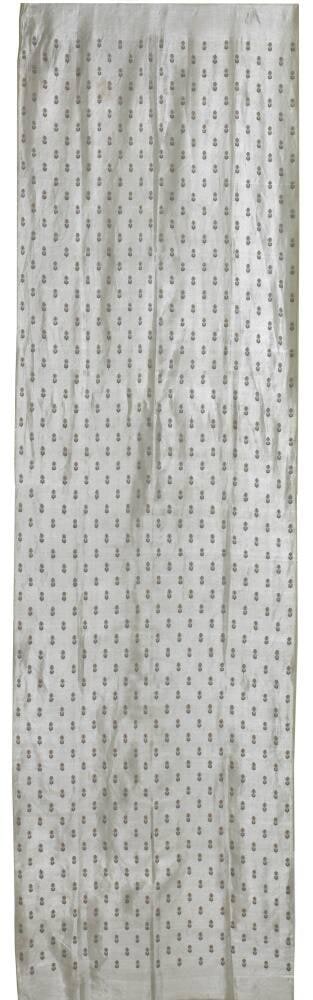 Silver silk tissue closely modeled on late 17th and early 18th century Safavid metallic silk tissue from Safavid Iran