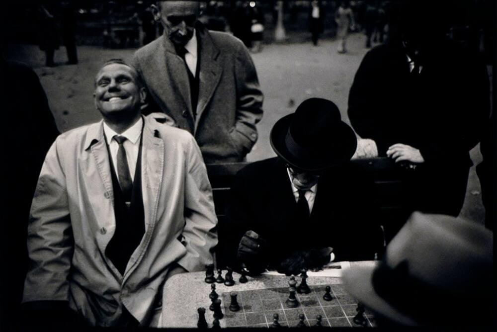 [Men Playing Chess]