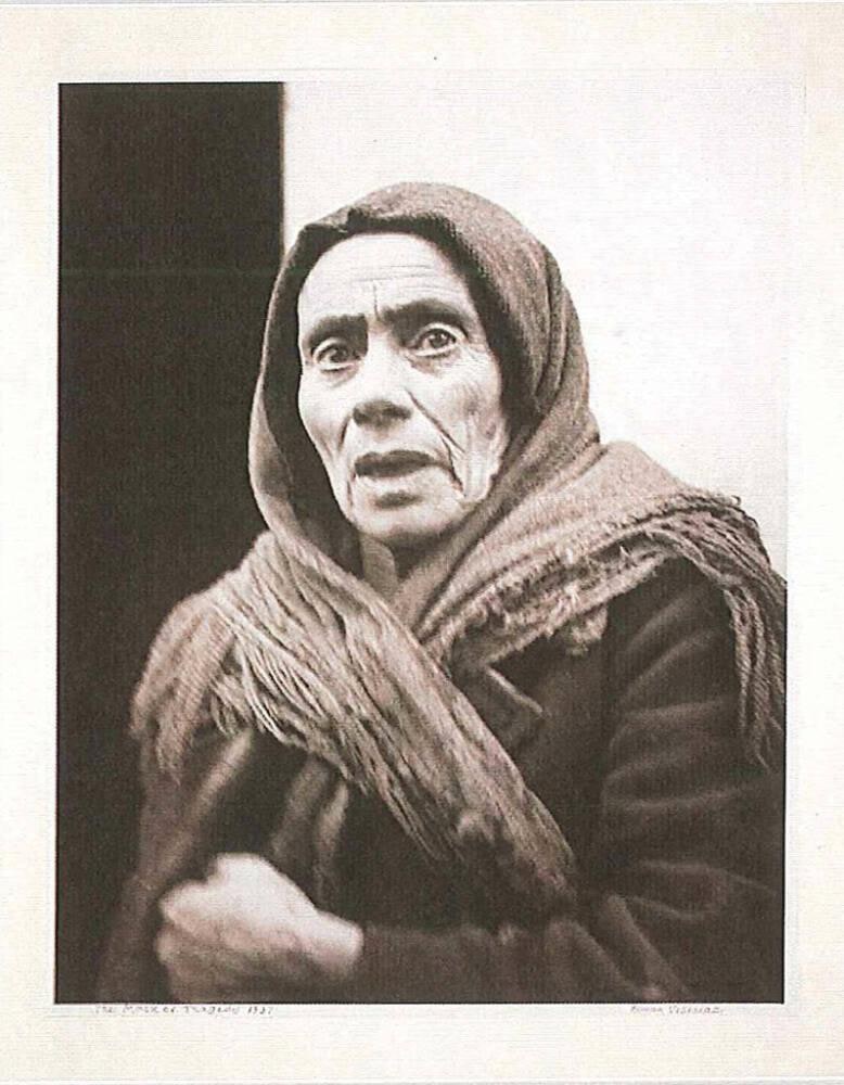 [Old woman searching for work, Warsaw or Lublin]