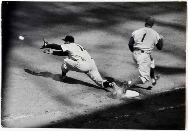 Baseball's Subway Series, Yankee and Dodgers World Series game at Ebbets Field