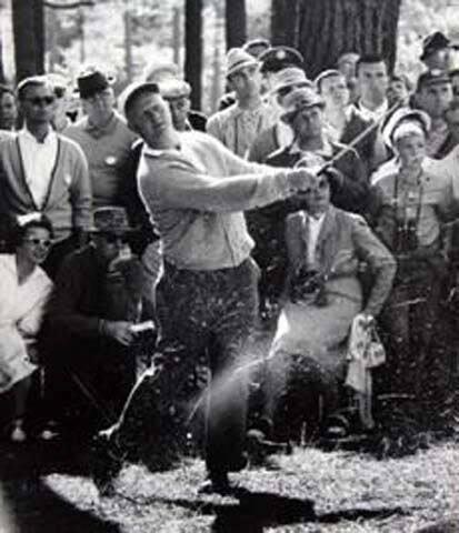 Jack Nicklaus during the Masters Golf Tournament