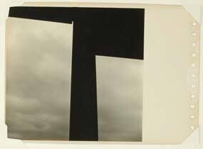 Untitled [Abstract, sky through clouds]