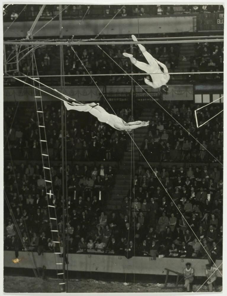 The Flying Concellos Performing with Ringling Brothers Circus at Madison Square Garden