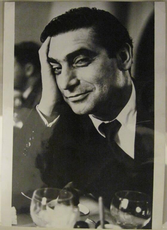 Robert Capa in a Café