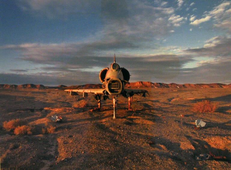 Skyhawk, Air Force Training Target, Big Rivers Nature Reserve