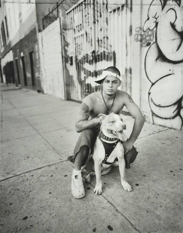 Anthony with His Dog, Lorimer Street