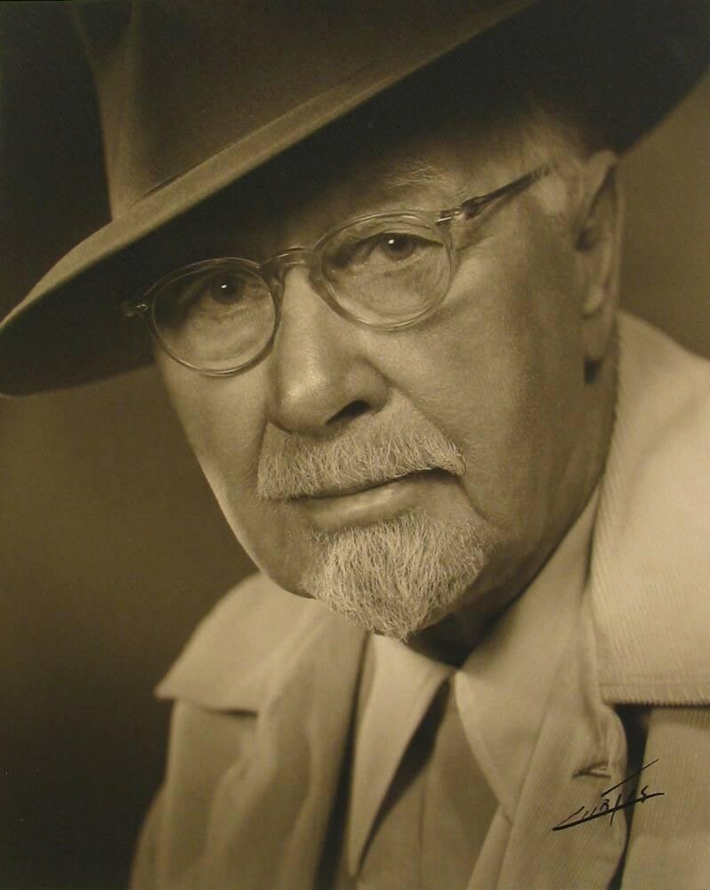 Self portrait with hat